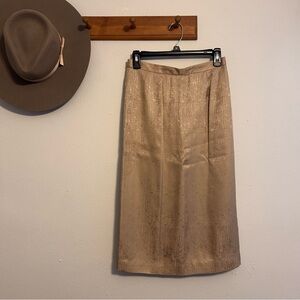 Vintage Silk Adrianna Papell Skirt Size 8